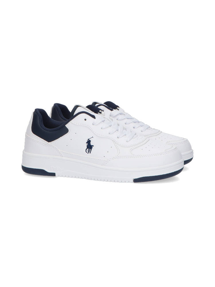 Wit en blauwe sneakers Polo Ralph Lauren