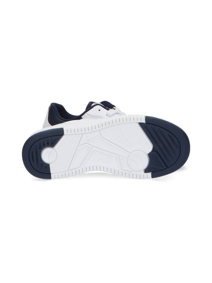 Wit en blauwe sneakers Polo Ralph Lauren