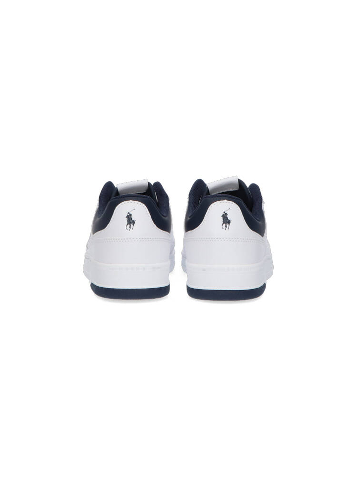 Wit en blauwe sneakers Polo Ralph Lauren
