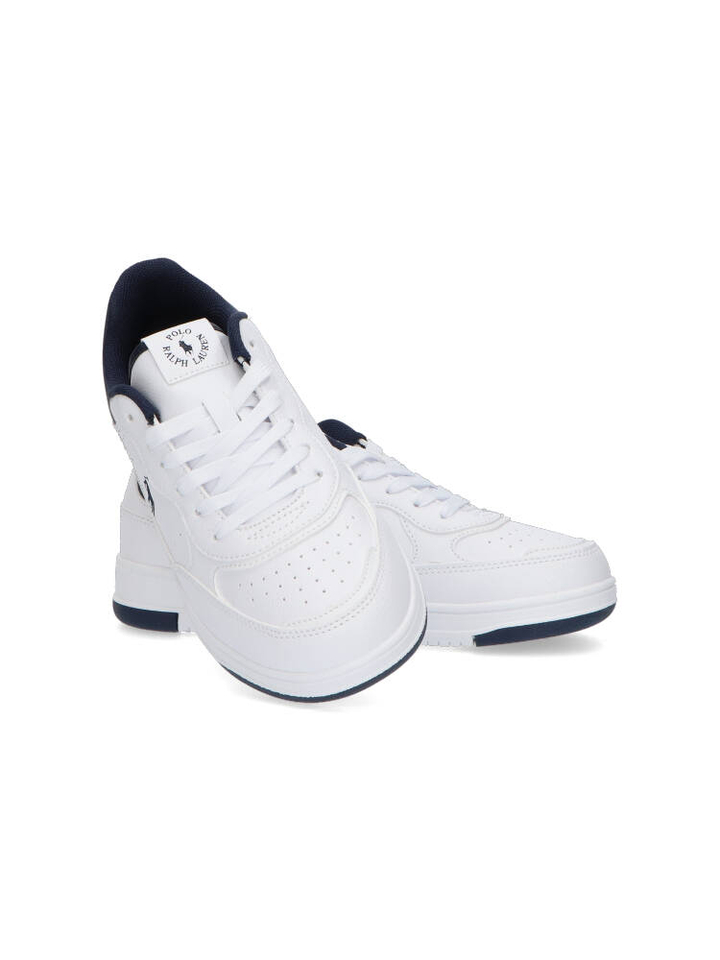 Wit en blauwe sneakers Polo Ralph Lauren