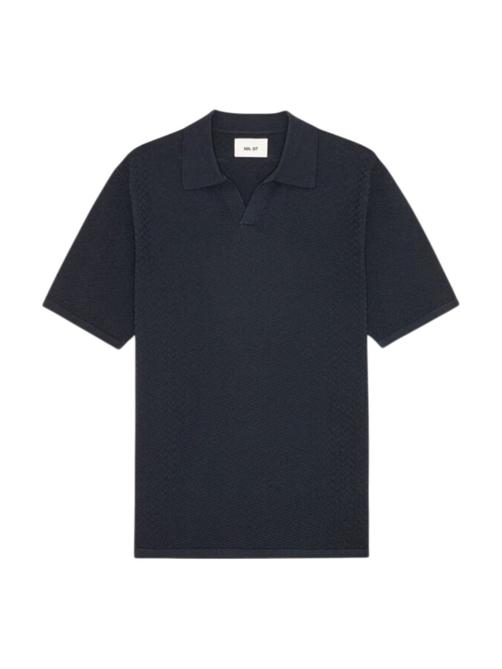 Donkerblauwe polo Paul NN. 07 