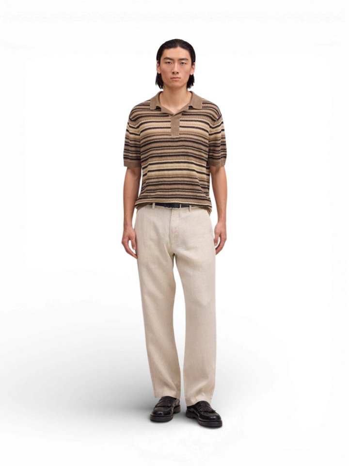 Beige linnen broek Aden NN. 07 