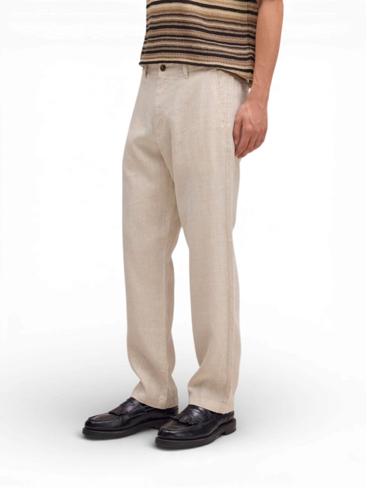 Beige linnen broek Aden NN. 07 