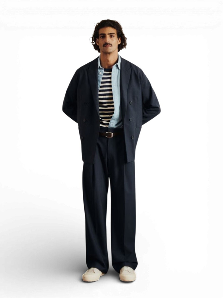 Donkerblauwe broek Kay NN. 07