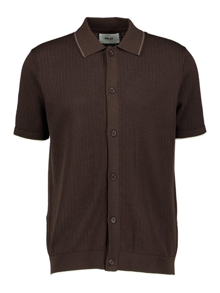 Donkerbruine polo Nalo NN.07