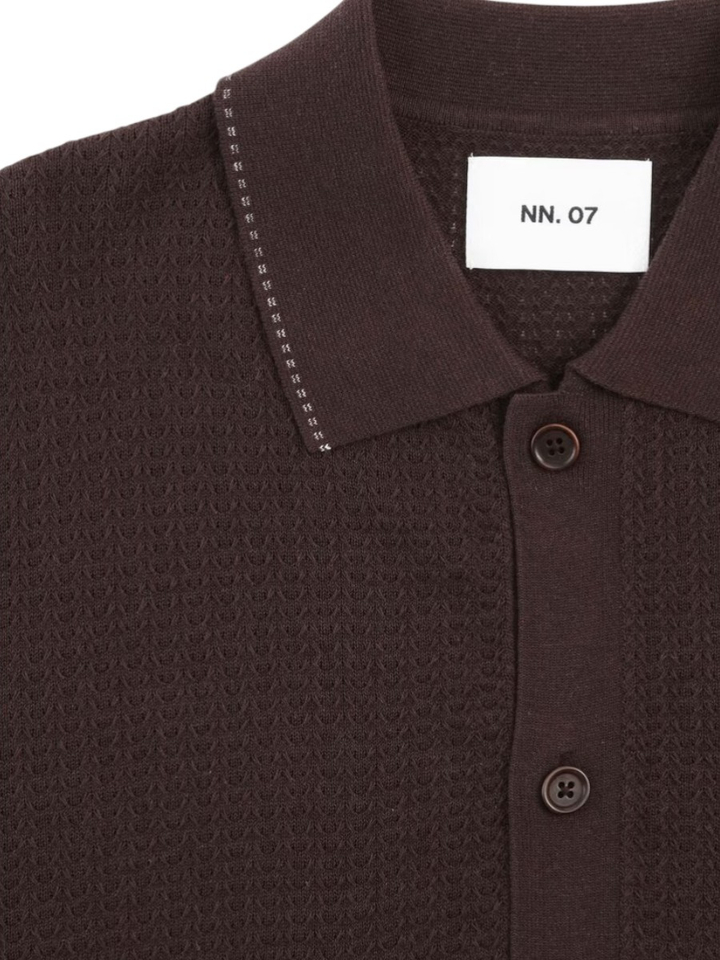 Donkerbruine polo Nalo NN.07