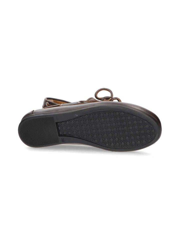 Leather coffee loafers Posa 