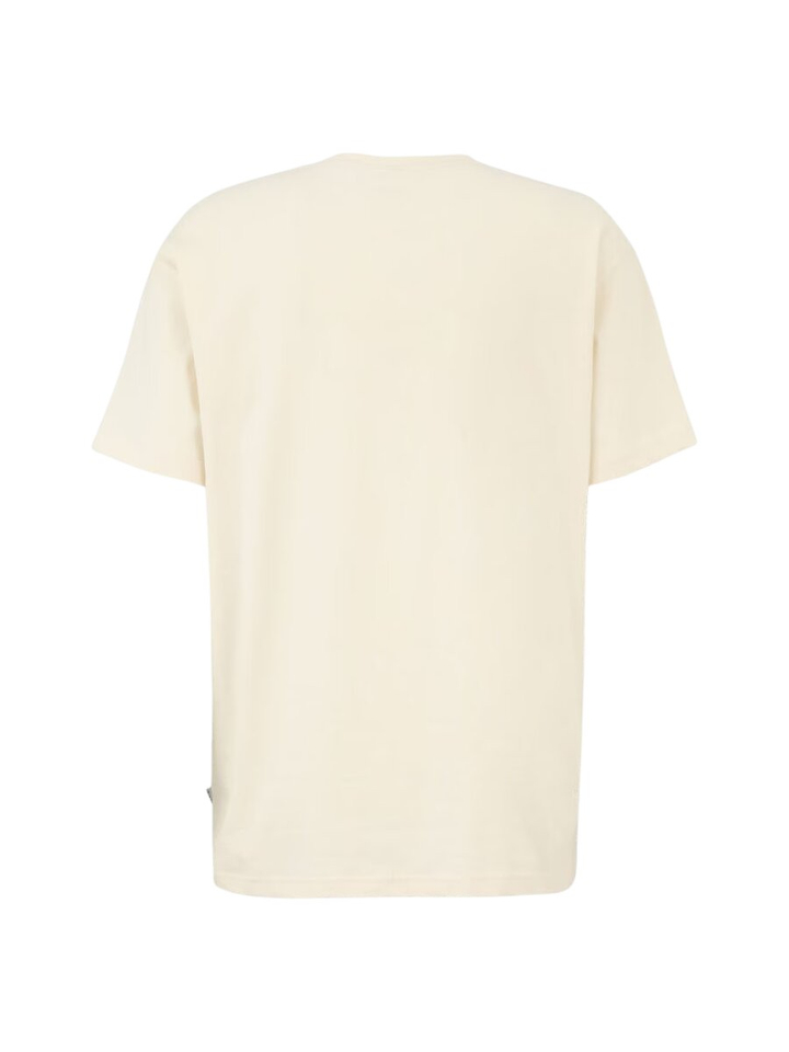 Ecru T-shirt met Borduur Smoking Van Iriedaily