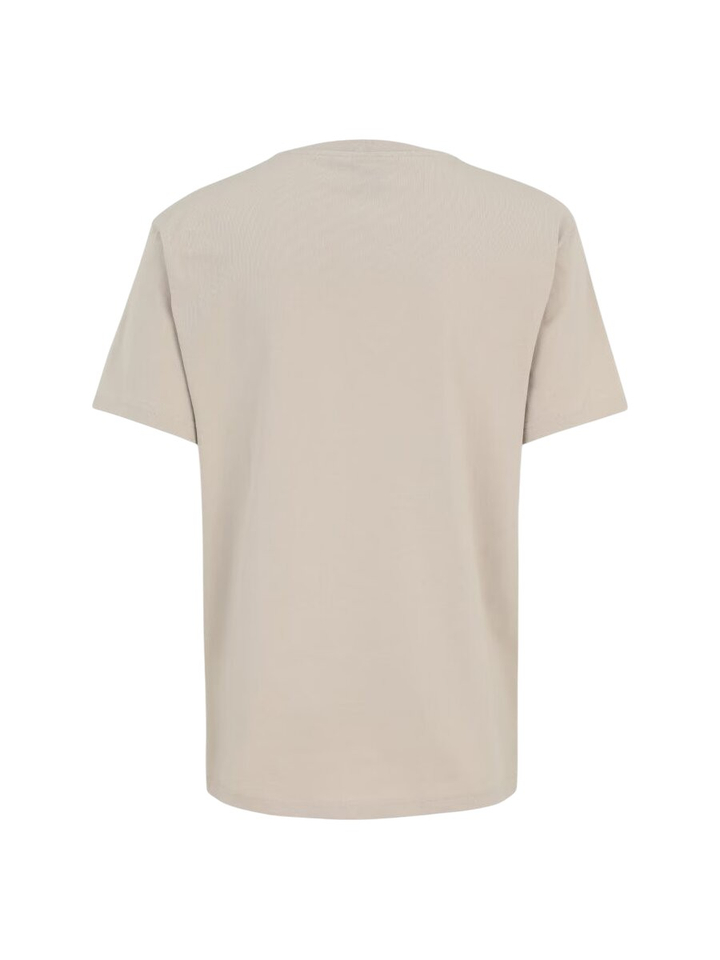 Beige t-shirt met fiets Peaceride Iriedaily 