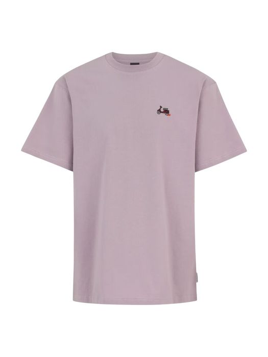 Paarse t-shirt met scooter I Scotter Iriedaily