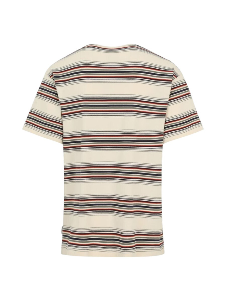 Beige gestreepte t-shirt Rayas Iriedaily 