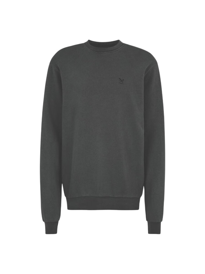 Grijze sweater met ronde hals Waterkeeper Sweat Iriedaily