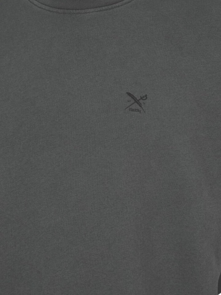 Grijze sweater met ronde hals Waterkeeper Sweat Iriedaily