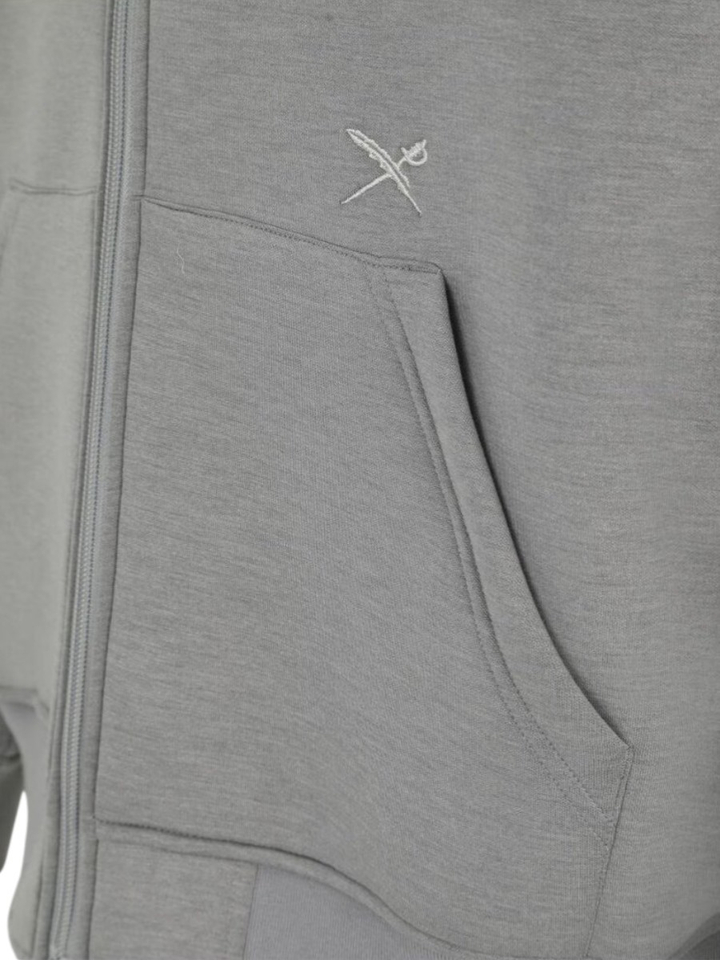 Grijze sweater met kap Enzo Iriedaily