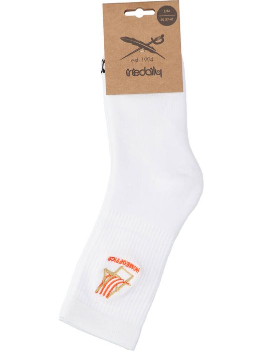 Witte kousen Homeoffice Iriedaily