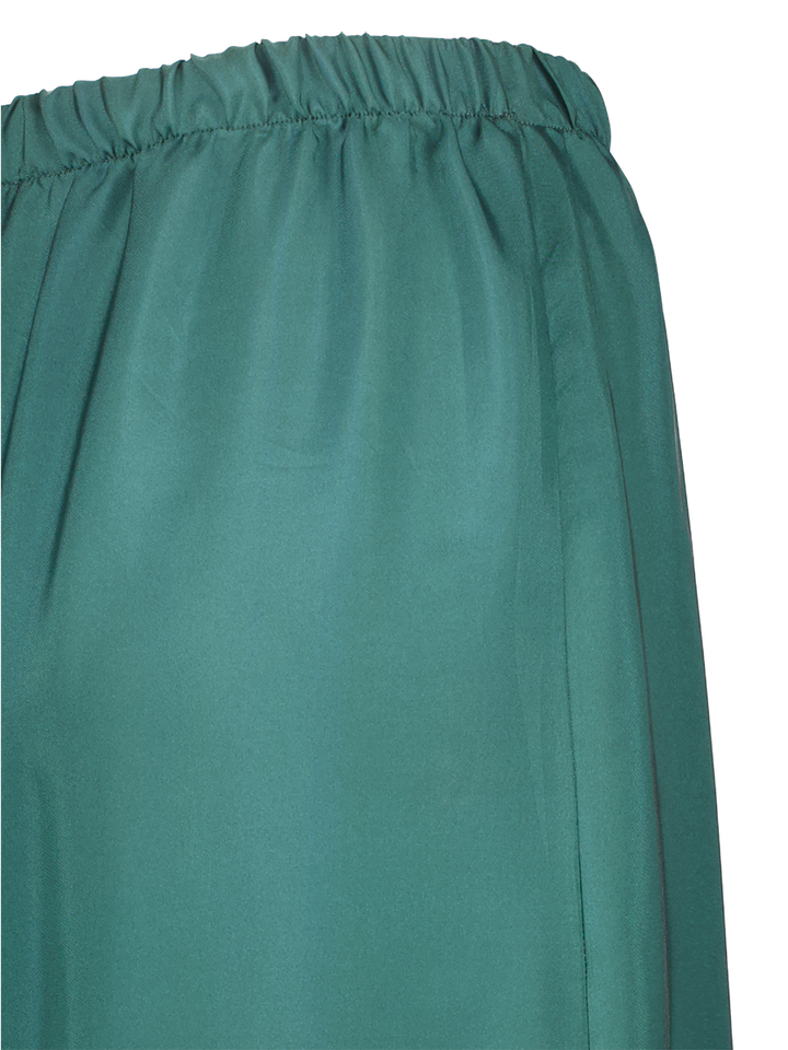 Groene losse broek met print Marley K&J