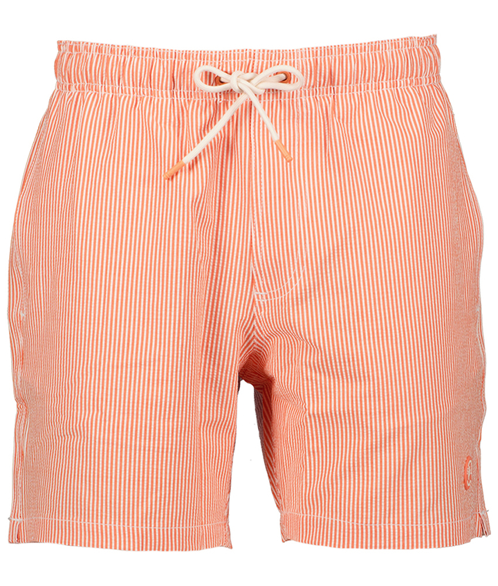 Oranje gestreepte zwemshort Pete Stripe Shiwi