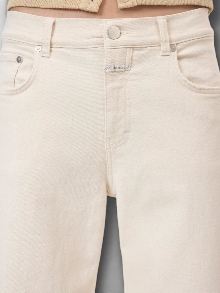 Beige wide fit jeans Jayla