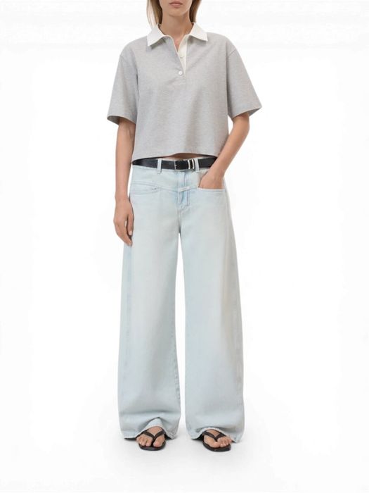 Blauwe relaxed & loose fit jeans Tori Closed