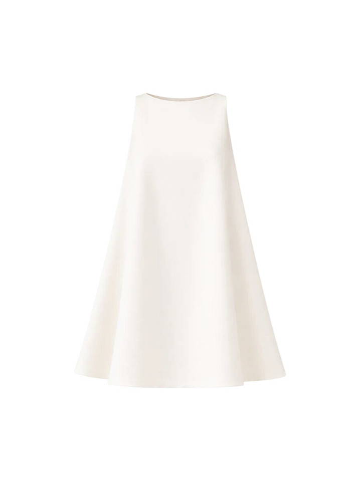 Ecru kleurige jurk Barbara Rhune 