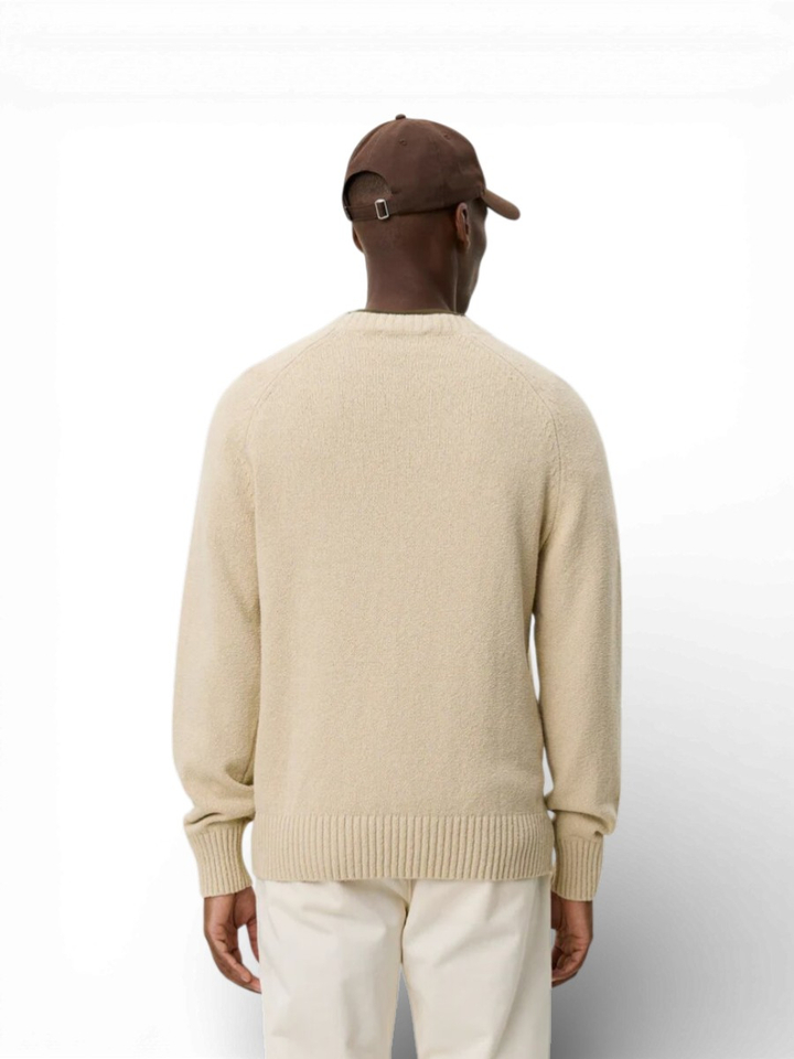 Oyster grey white sweater Les Deux