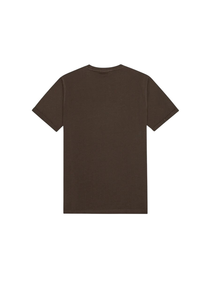 Bruine katoenen t-shirt Les Deux 