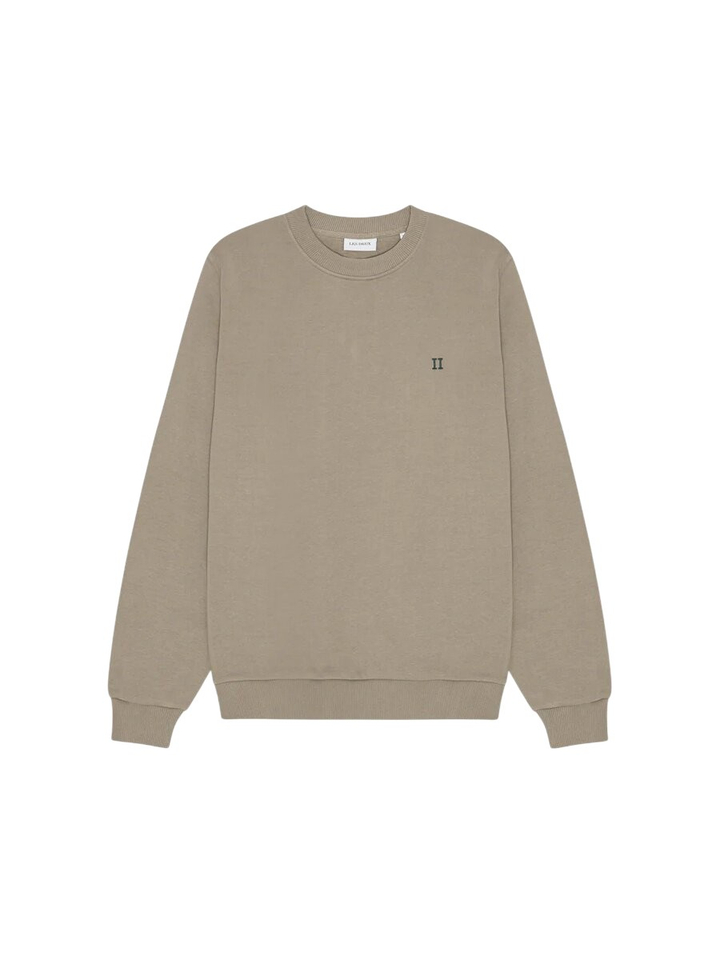 Groene Sweater met logo Les deux