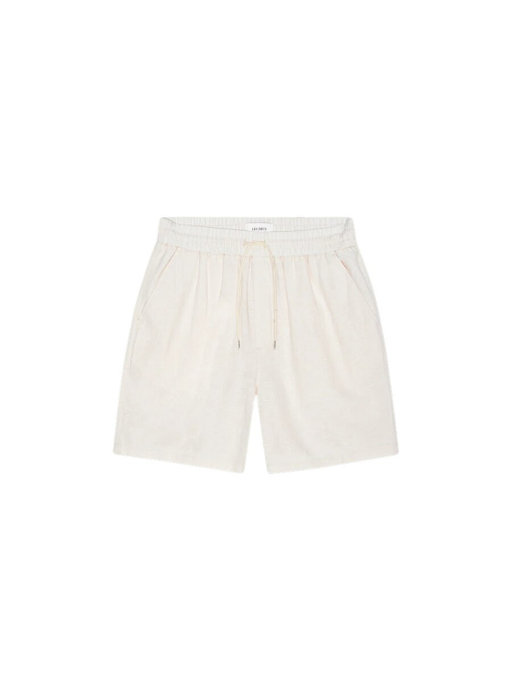 Eggnog witte short in linnen Les Deux