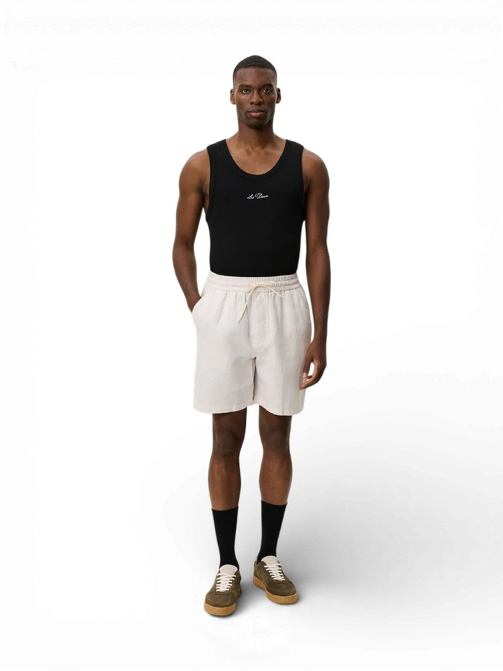 Eggnog witte short in linnen Les Deux