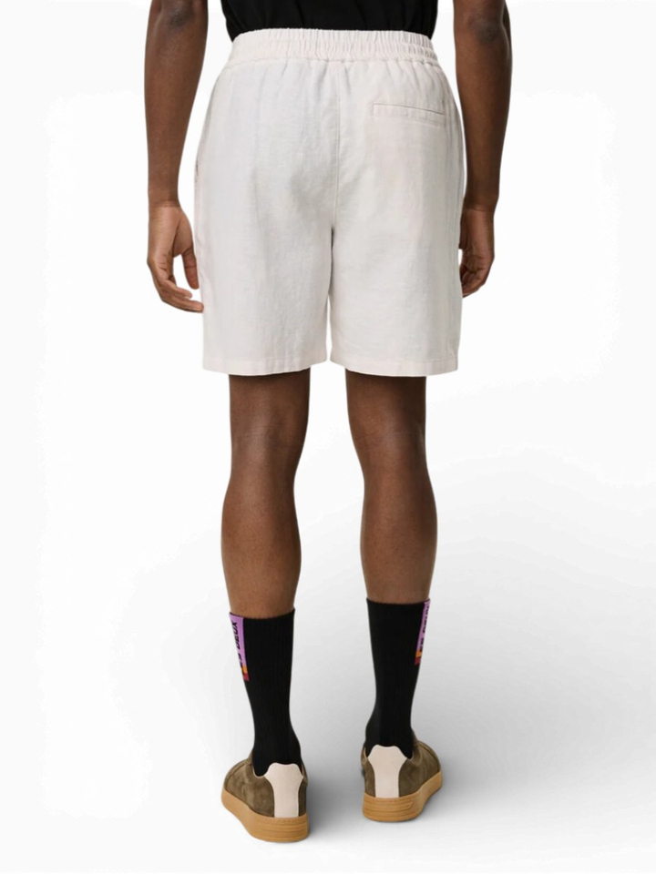 Eggnog witte short in linnen Les Deux