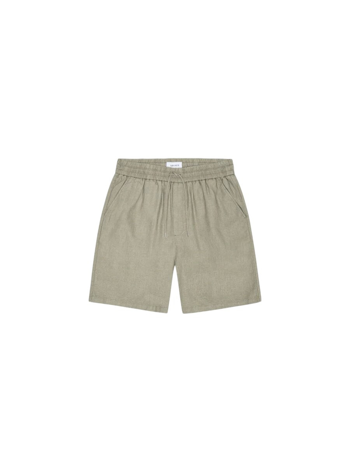 Beige linnen short Les Deux