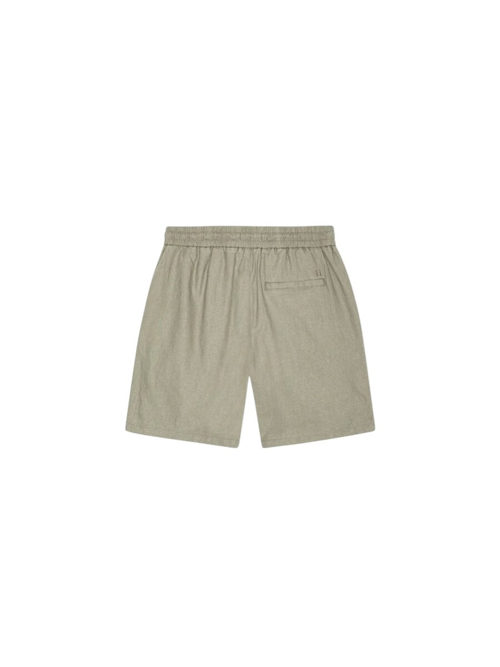 Beige linnen short Les Deux