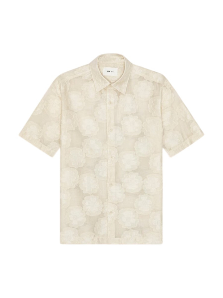 Beige weave shirt Freddy NN.07