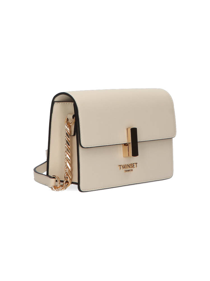 Beige crossbody Twinset
