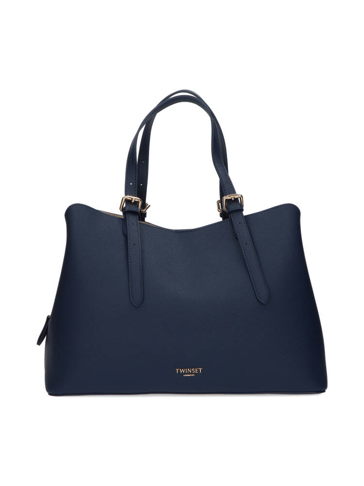 Donkerblauwe handtas Twinset 