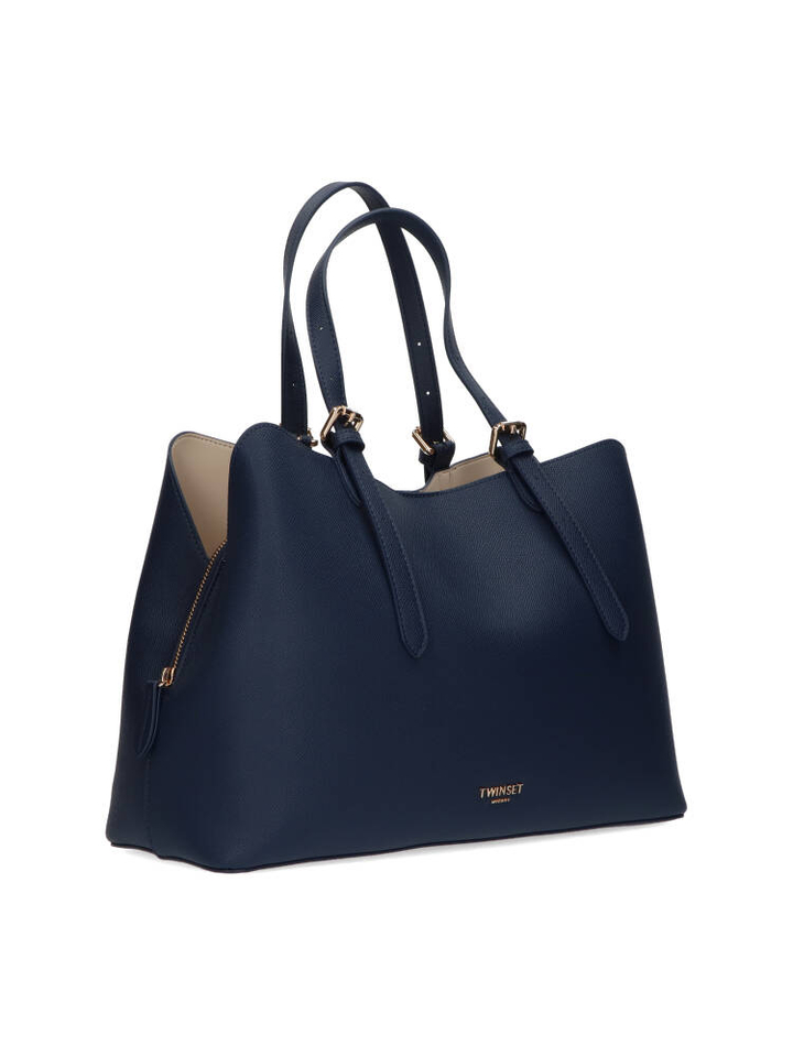 Donkerblauwe handtas Twinset 