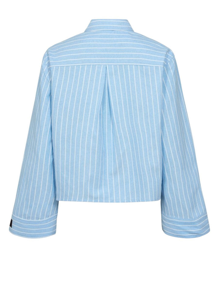 Blauwe gestreepte bloes Nu Kelsey Numph 