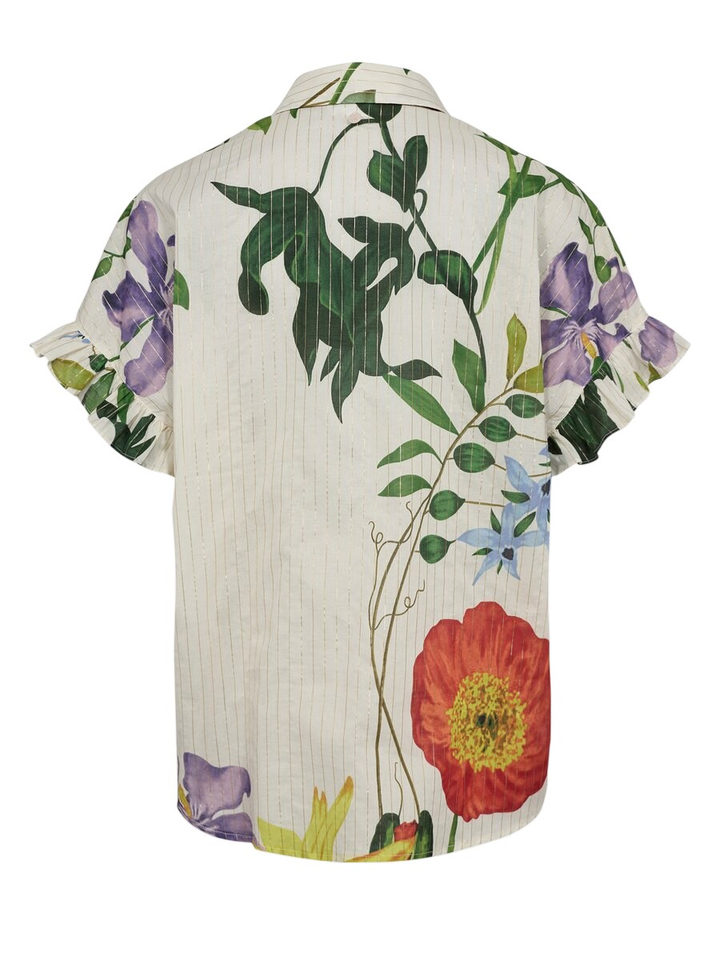 Multicolor bloes met bloemenprint Nu Belisa Numph 