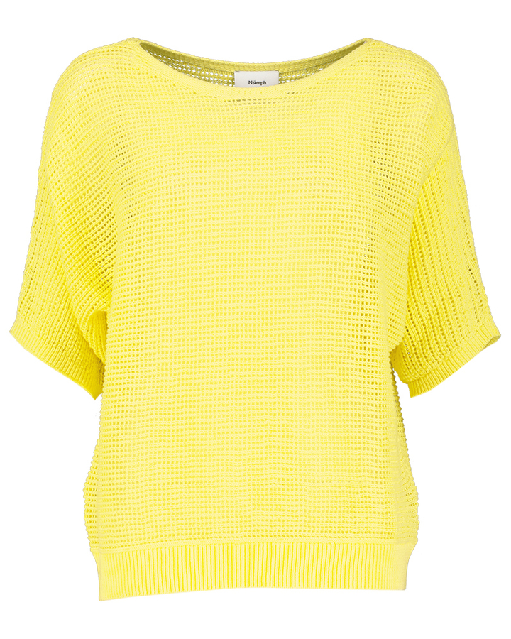 Gele gehaakte trui Erikka Numph