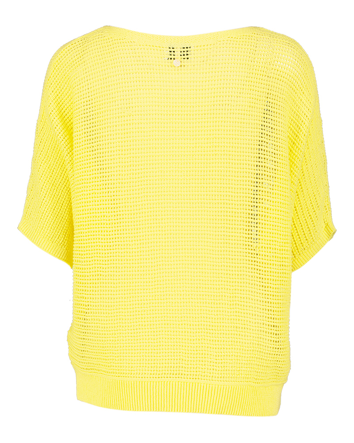 Gele gehaakte trui Erikka Numph