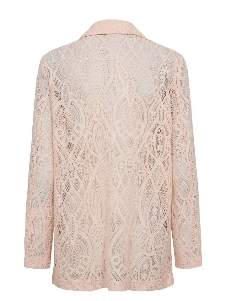 Roze kanten blazer Nu Lacey blazer Numph