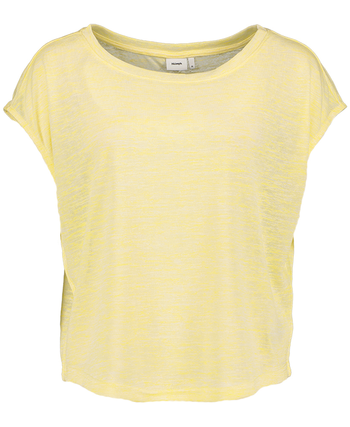 Gele T-shirt Meddi Numph