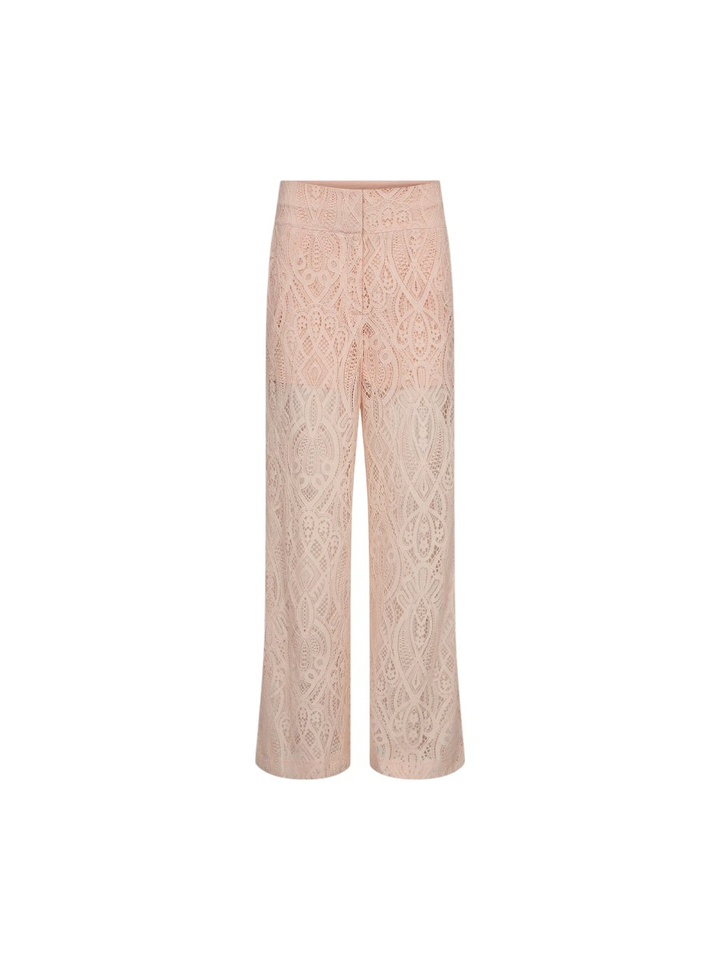 Roze broek in kant Lacey Numph