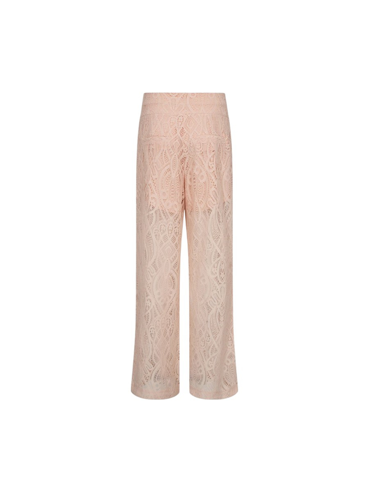 Roze broek in kant Lacey Numph