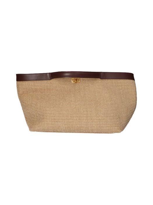 Naturel raffia shopper Niko Gava