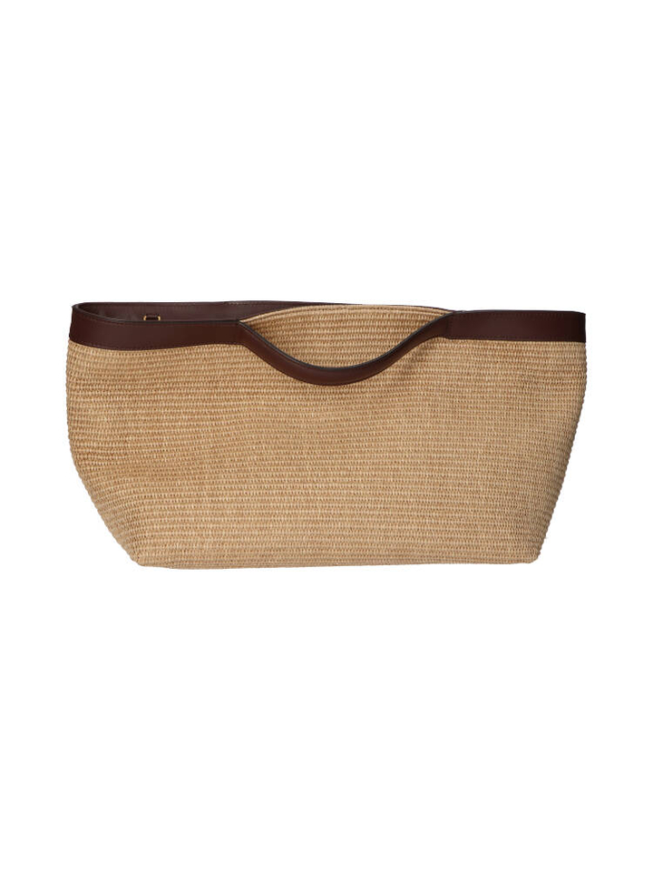 Naturel raffia shopper Niko Gava 