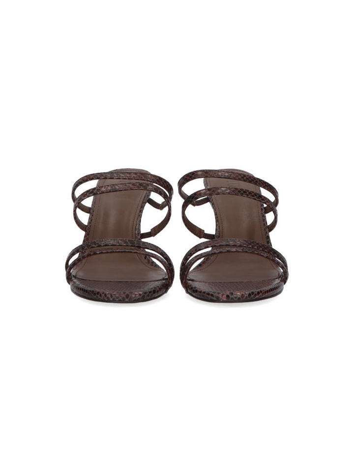 Snake sandaal met hak TL weekend low Toral 