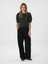 Donkergrijze pull met sierlijke knopen Trudy Neo Noir