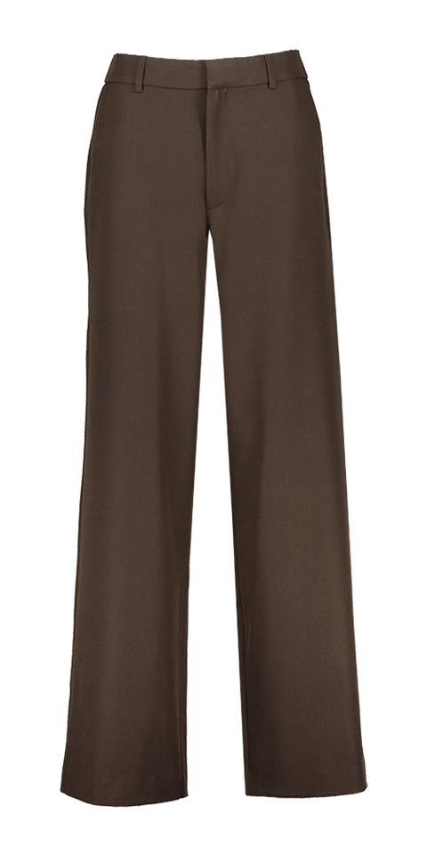 Bruine wijde broek Neo Noir 