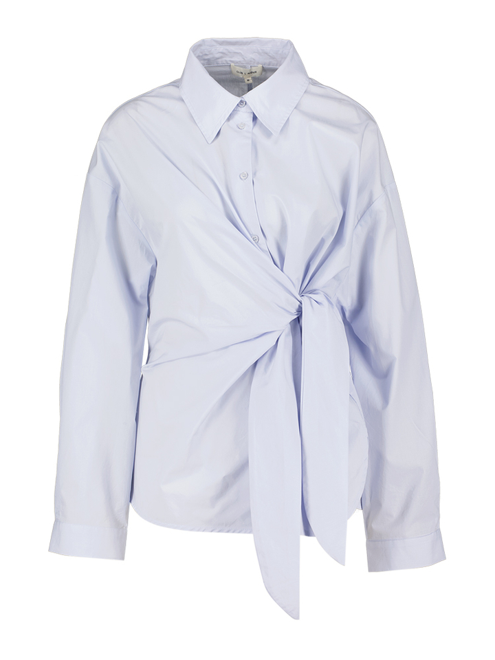 Soft blue katoenen blouse Seliy Club L'avenir 